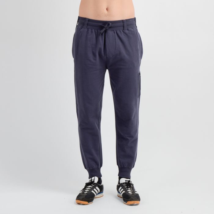 PANTALON BUZO TRANSFER  AZUL OSCURO