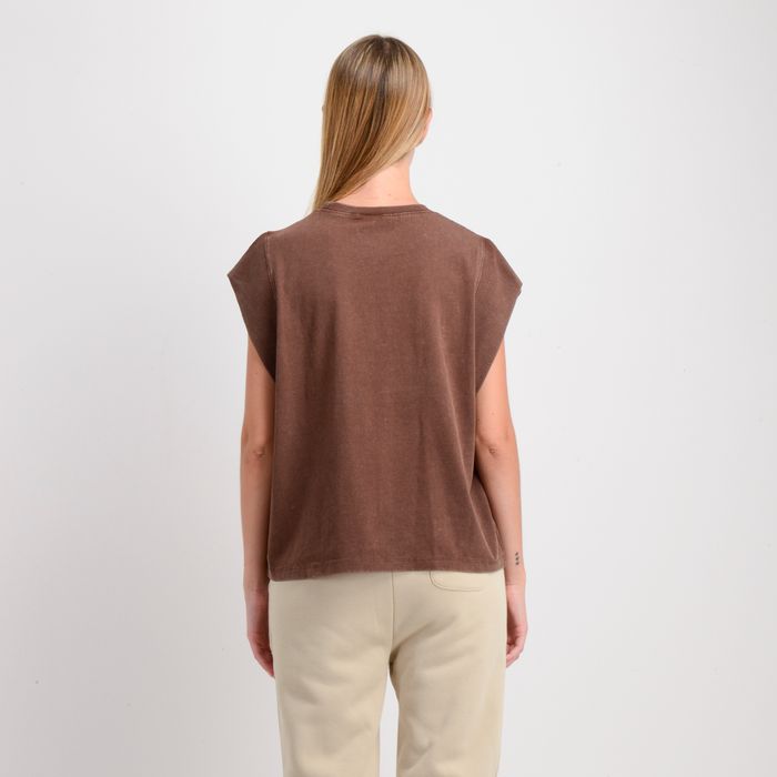 POLERA MANGA CORTA JULIE II CAFE