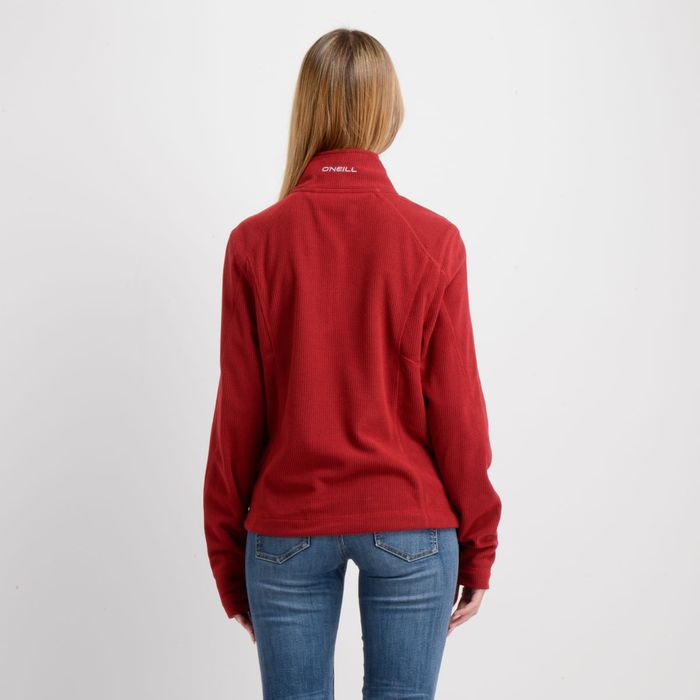 POLERON MICROPOLAR MABELINE II ROJO OSCURO