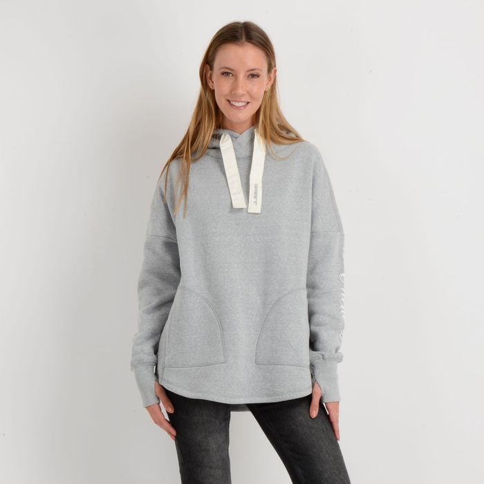 POLERON HOODIE HAMPTON GRIS