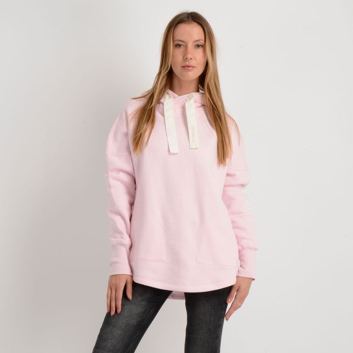 POLERON HOODIE HAMPTON ROSADO