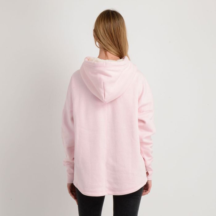 POLERON HOODIE HAMPTON ROSADO