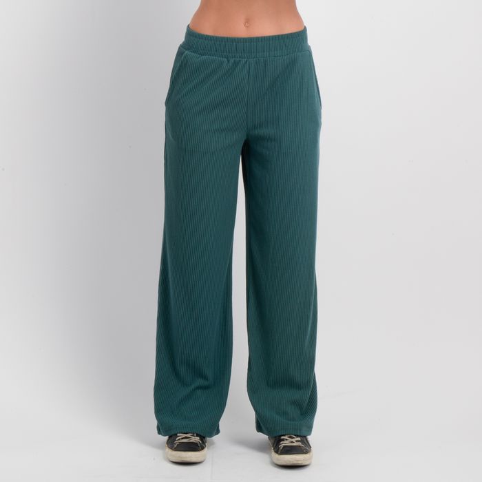 PANTALON ACANALADO JULY VERDE