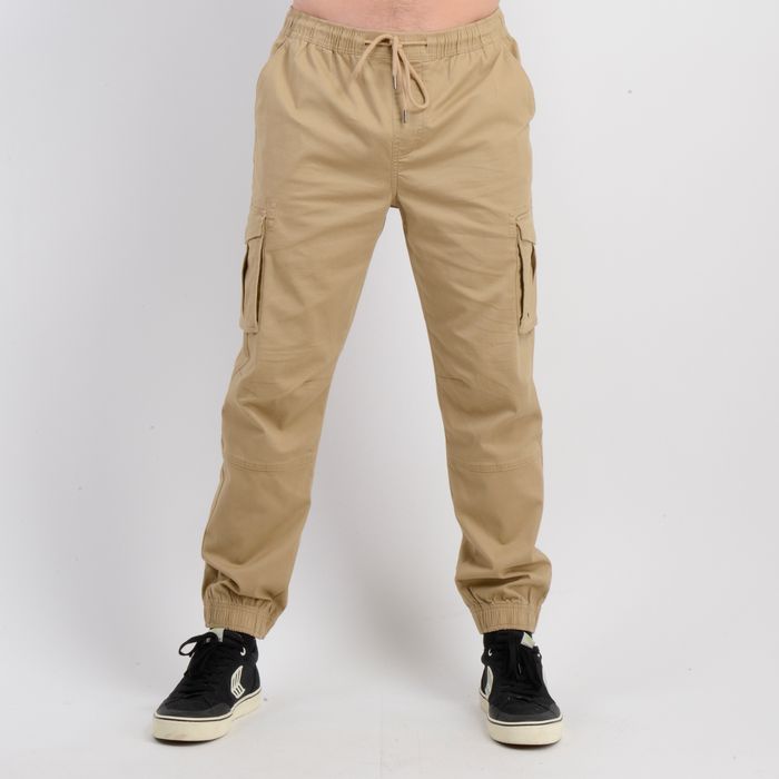 PANTALON DRIFT CARGO CAFÉ CLARO