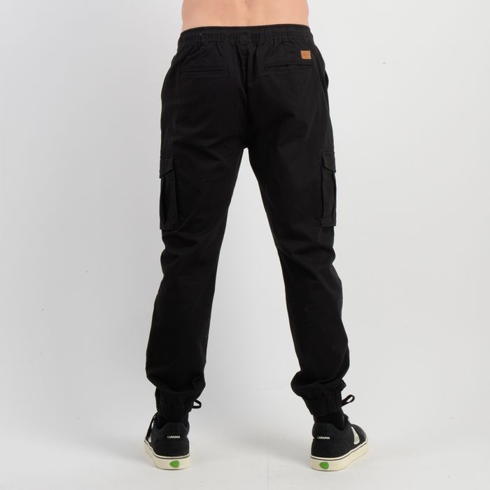 PANTALON DRIFT CARGO NEGRO