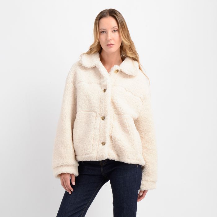 CHAQUETA CHIPORRO MILAH BEIGE CLARO