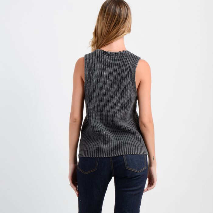 SWEATER YAEL GRIS OSCURO