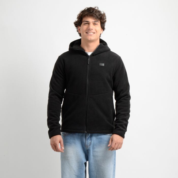 POLERON POLAR ACANALADO VENTURE NEGRO
