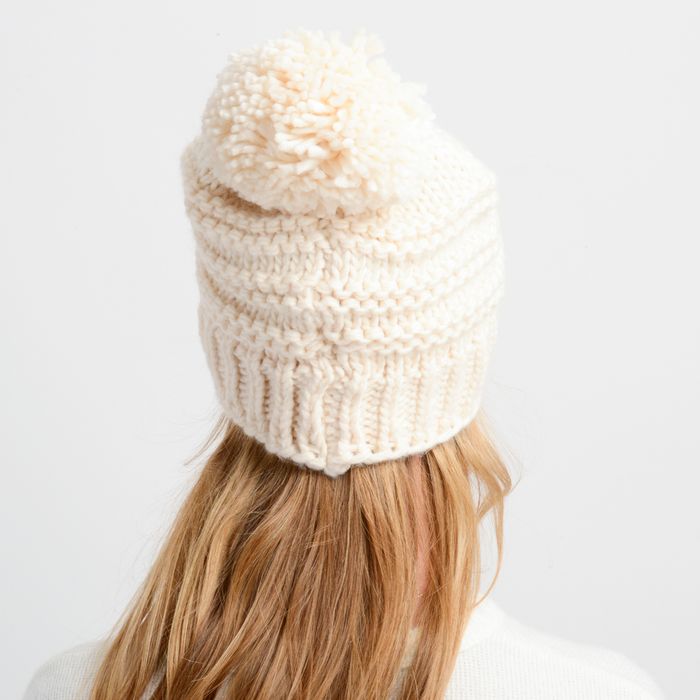 BEANIE HILLARIE II BEIGE CLARO