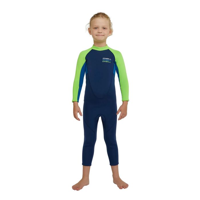TRAJE DE SURF YTH BOYS TODDLER REACTOR CIERRE TRASERO FULL 2MM - 4868OA5/8G79 - VERDE BRILLANTE