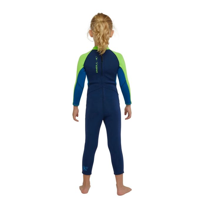 TRAJE DE SURF TODDLER UNISEX REACTOR CIERRE TRASERO FULL 2MM - 4868OA5/8G79 - VERDE BRILLANTE