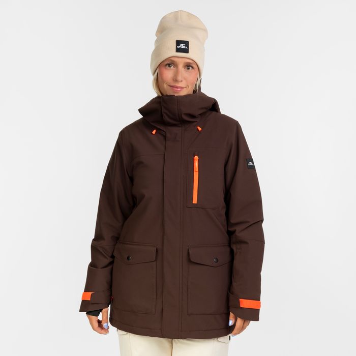PARKA TECNICA FWC PEAK JACKET 20K/20K CAFÉ