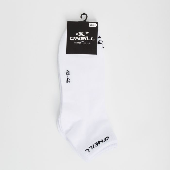 TRIPACK CALCETINES ESSENTIAL QUARTER M BLANCO 43/46