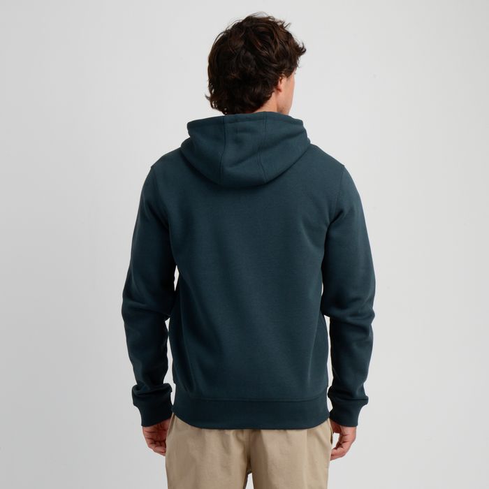 POLERON OG BADGE HOODIE  VERDE OSCURO