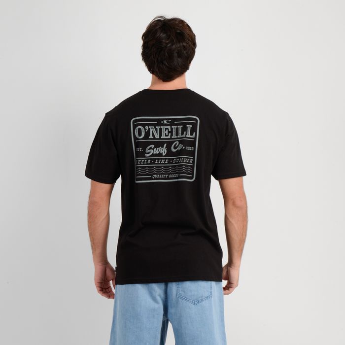 POLERA MANGA CORTA BLOCK  NEGRO