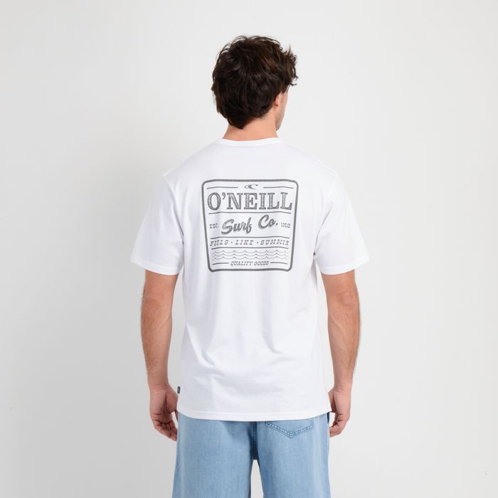POLERA MANGA CORTA BLOCK  BLANCO