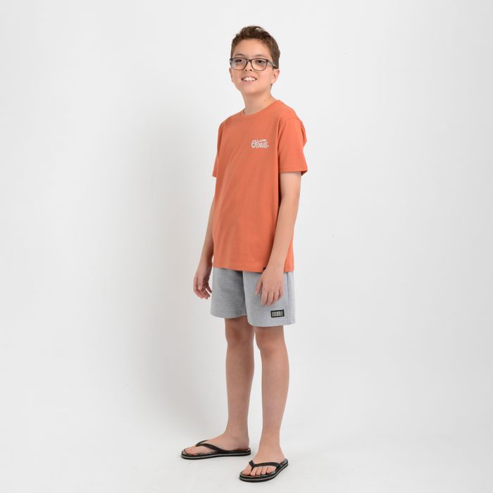POLERA MANGA CORTA FIRST IN  NARANJO OSCURO